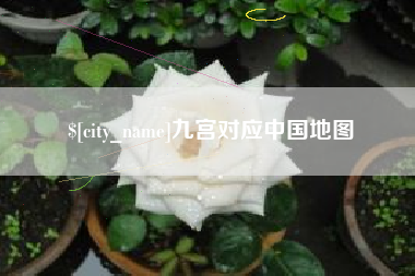 郑州九宫对应中国地图