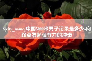 郑州中国5000米男子记录是多少-向终点发起强有力的冲击
