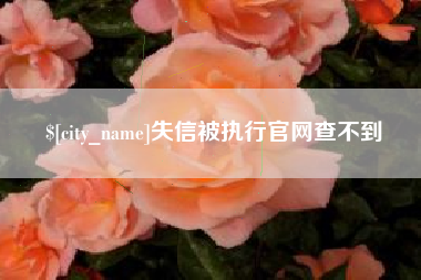 郑州失信被执行官网查不到