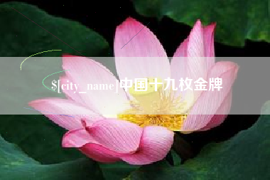 郑州中国十九枚金牌