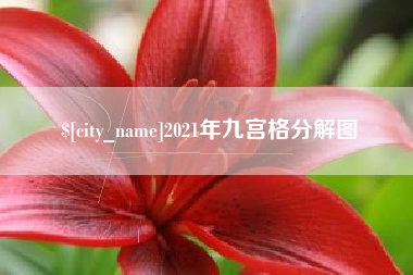 郑州2021年九宫格分解图