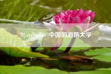 郑州中国的消防大学