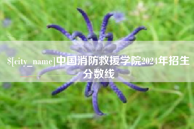 郑州中国消防救援学院2024年招生分数线