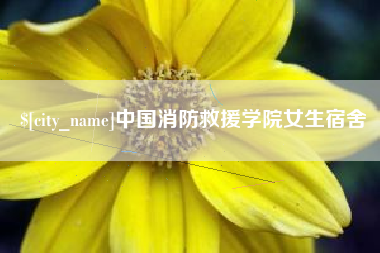 郑州中国消防救援学院女生宿舍