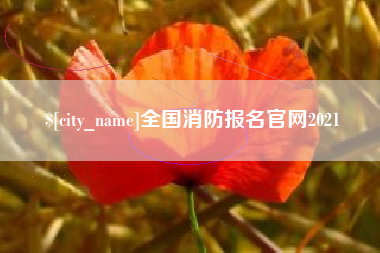 郑州全国消防报名官网2021