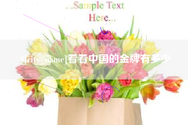 郑州看看中国的金牌有多少
